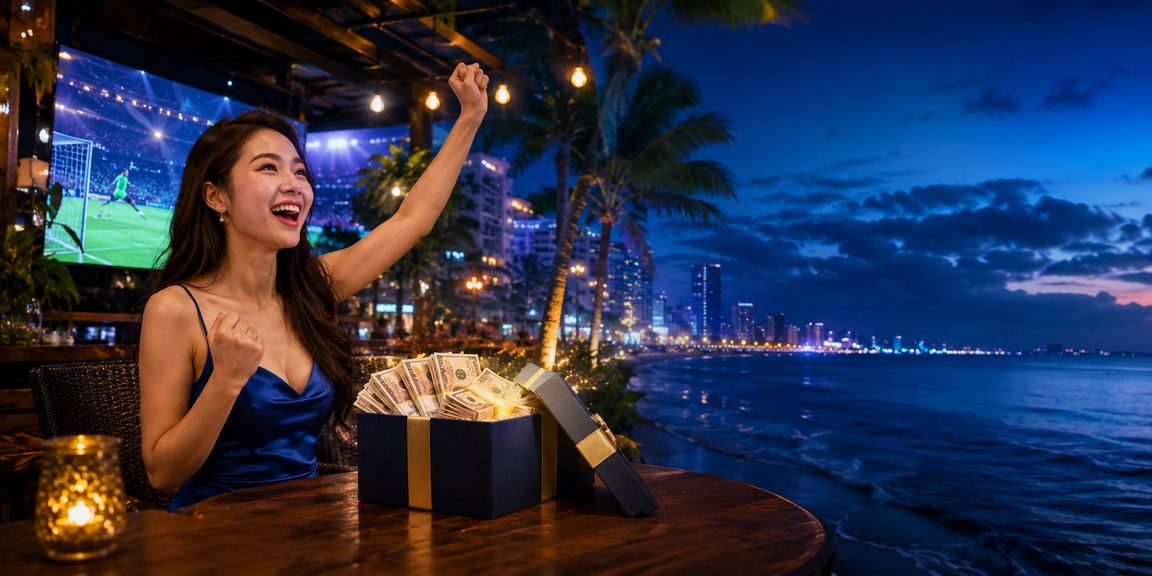 Người chơi đăng nhập tài khoản casino tại Sài Gòn bên ly cà phê